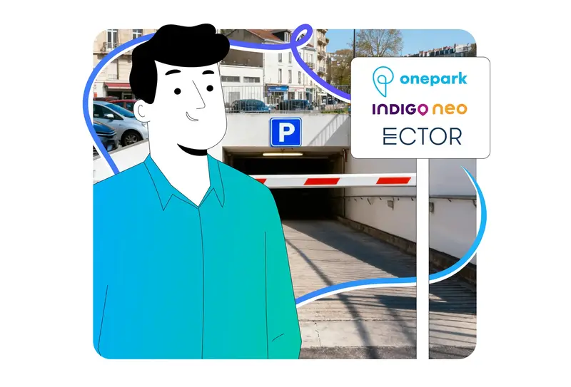 Carte carburant Fleet et ses partenaires parking : Onepark, IndigoNeo et Ector