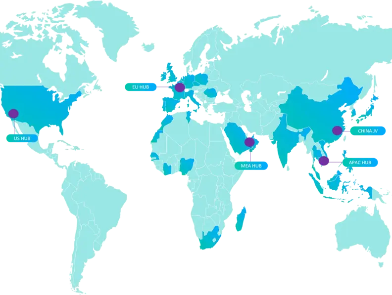 DG global footprint - 2025