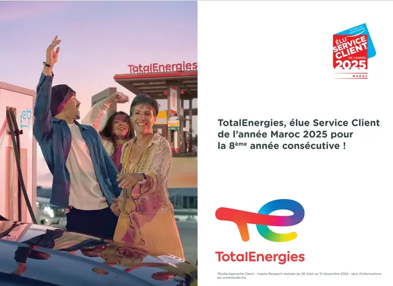 TotalEnergies, élue service client